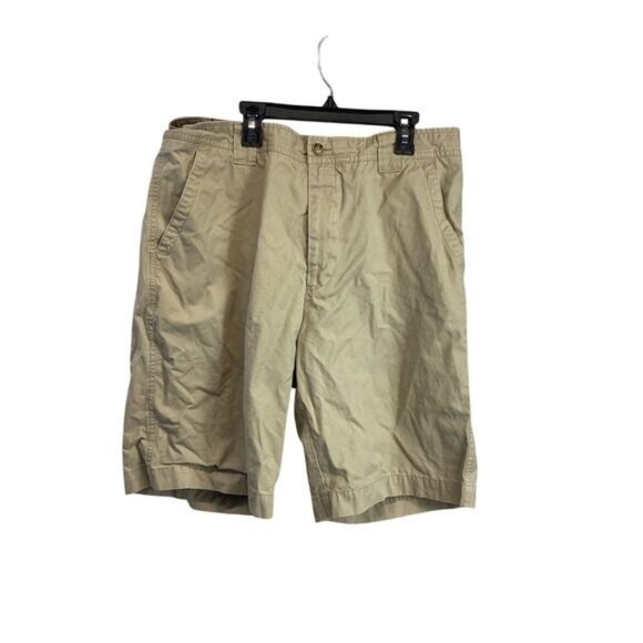 Goth y2k indie normcore gorpcore fisherman Faconnable Khaki Shorts Men Size 35 - Picture 1 of 7